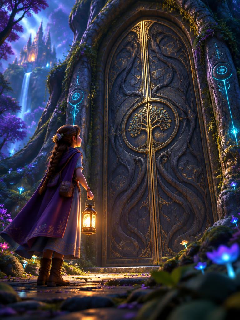 Sample still from The Door in the Roots